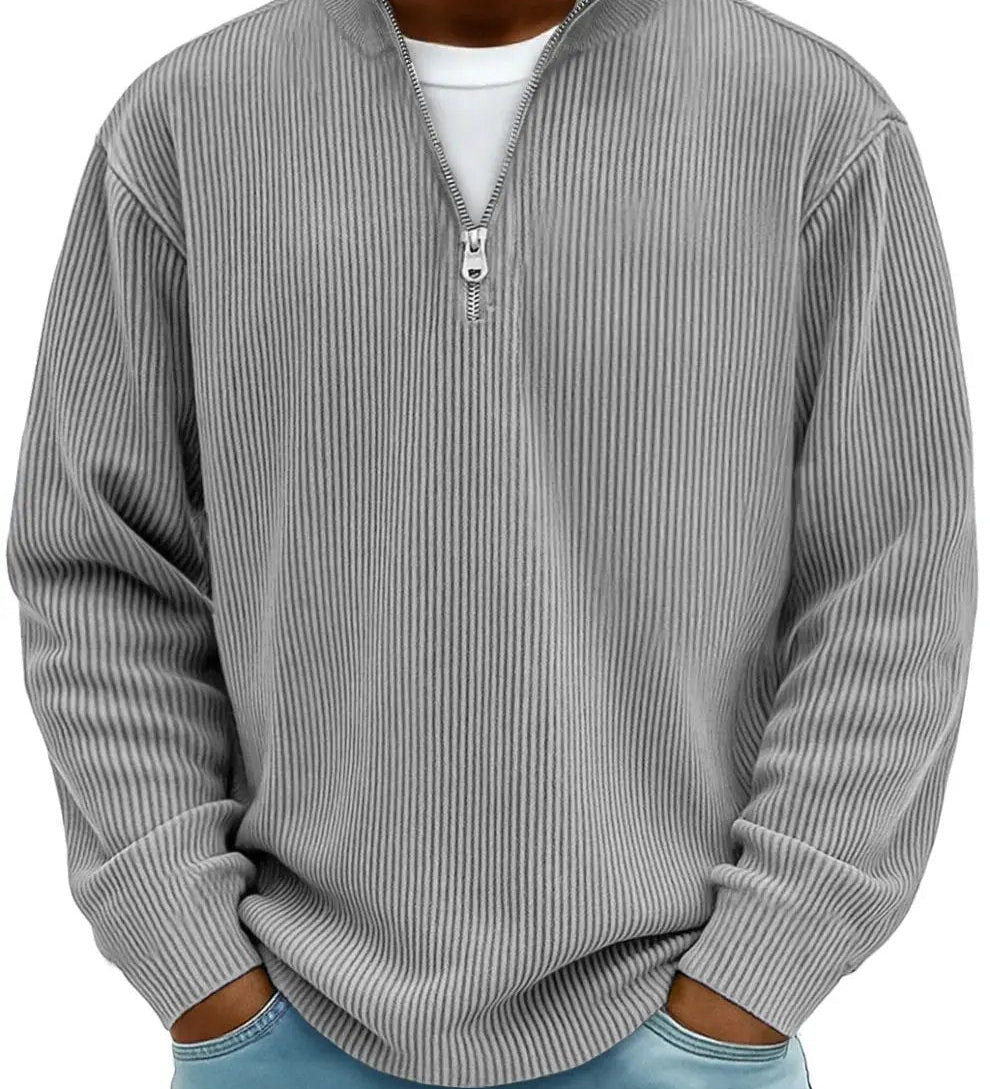 Danoir Paris™ Half-Zip Sweater Luxury Comfort