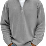 Danoir Paris™ Half-Zip Sweater Luxury Comfort