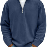 Danoir Paris™ Half-Zip Sweater Luxury Comfort
