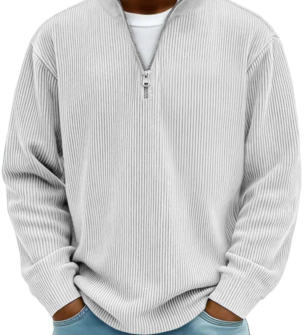 Danoir Paris™ Half-Zip Sweater Luxury Comfort