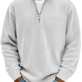Danoir Paris™ Half-Zip Sweater Luxury Comfort