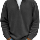 Danoir Paris™ Half-Zip Sweater Luxury Comfort