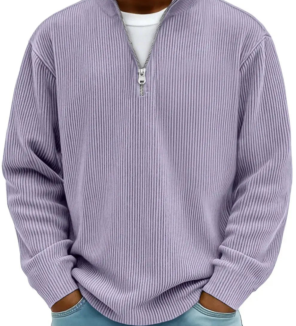 Danoir Paris™ Half-Zip Sweater Luxury Comfort