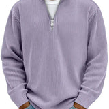 Danoir Paris™ Half-Zip Sweater Luxury Comfort