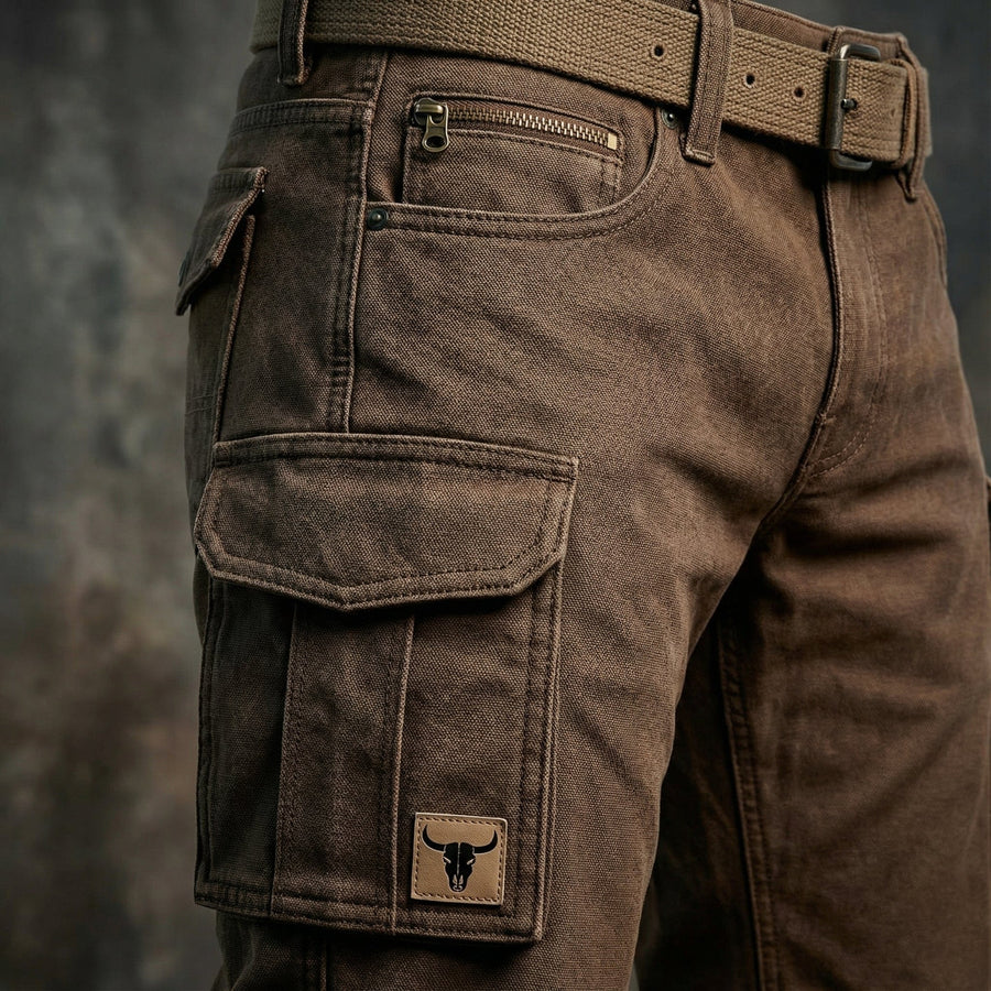 Danoir Pairs™ | Folded Cargo Trousers