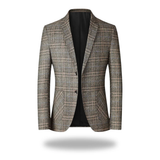 DANOIR PARIS™ BLUE FABRIC BLAZER FOR MEN