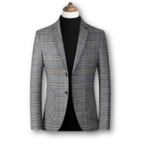 Danoir Paris™ | Elegant Blazer and Checked Fabric