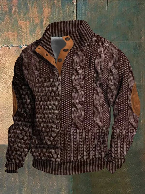 Danoir Paris™ – Vintage Printed Sweater