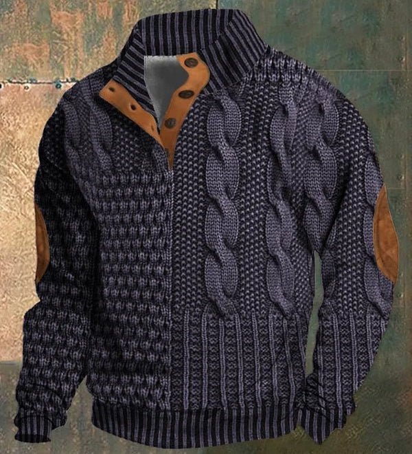 Danoir Paris™ – Vintage Printed Sweater