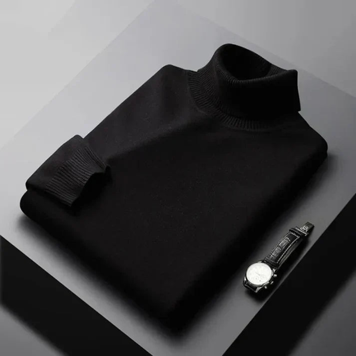 Monte Carlo Cashmere High Neck Sweater