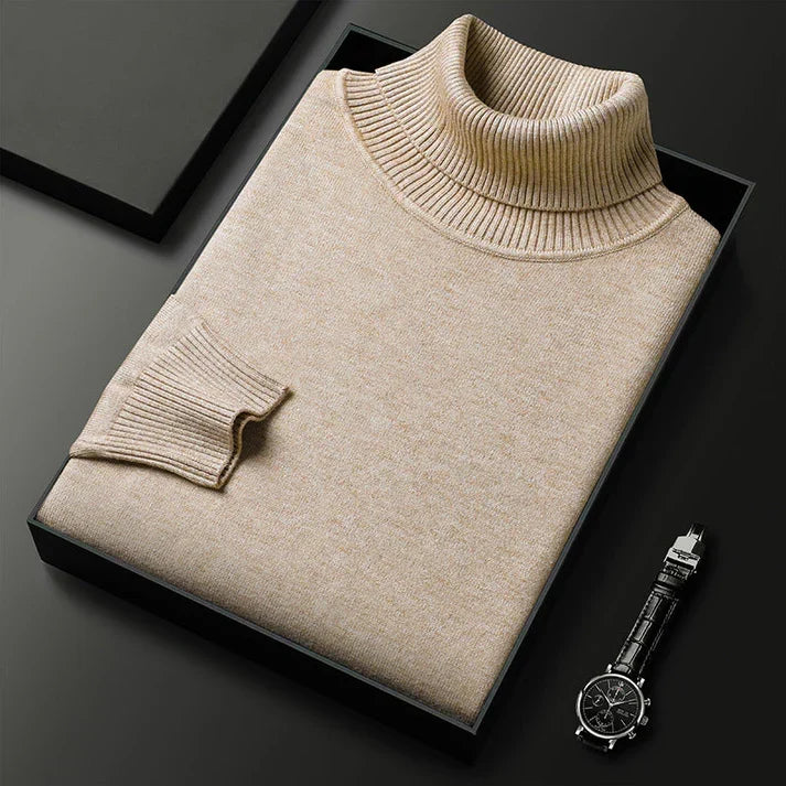 Monte Carlo Cashmere High Neck Sweater