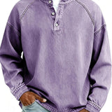 Amir | Winter Henley with Long Sleeves