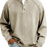 Amir | Winter Henley with Long Sleeves