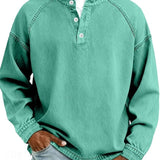 Amir | Winter Henley with Long Sleeves