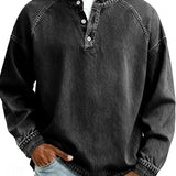 Amir | Winter Henley with Long Sleeves