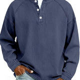Amir | Winter Henley with Long Sleeves