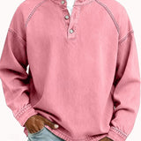 Amir | Winter Henley with Long Sleeves