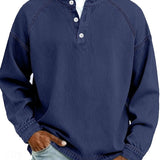 Amir | Winter Henley with Long Sleeves
