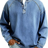 Amir | Winter Henley with Long Sleeves