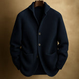 Danoir Paris™ | Men's Cardigan in Knitted Wool