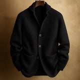 Danoir Paris™ | Men's Cardigan in Knitted Wool