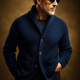 Danoir Paris™ | Men's Cardigan in Knitted Wool