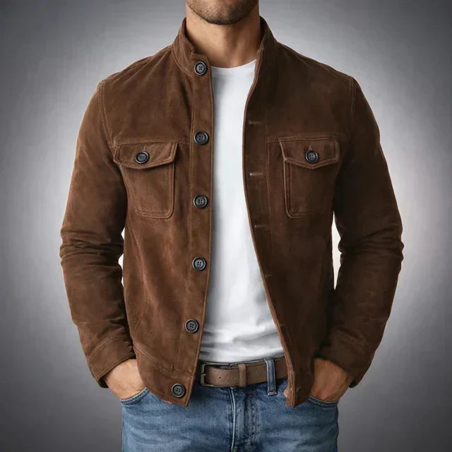 Danoie Paris | Suede Jacket with Buttons