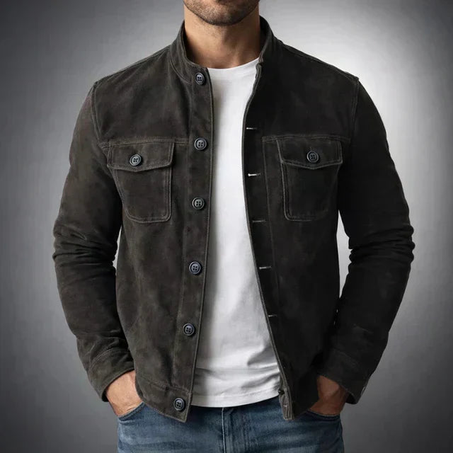 Danoie Paris | Suede Jacket with Buttons