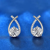 Luxury Twisted Cubic Drop Earrings