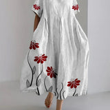 Sabi Summer Dress with Flowers