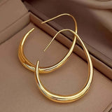 Gold Pill Earrings
