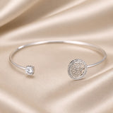 Bracelet in White Gold with Tree of Life