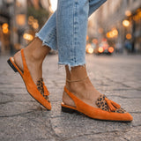 Elena | Sandals with Straps and Tassels