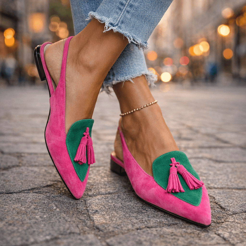 Elena | Sandals with Straps and Tassels