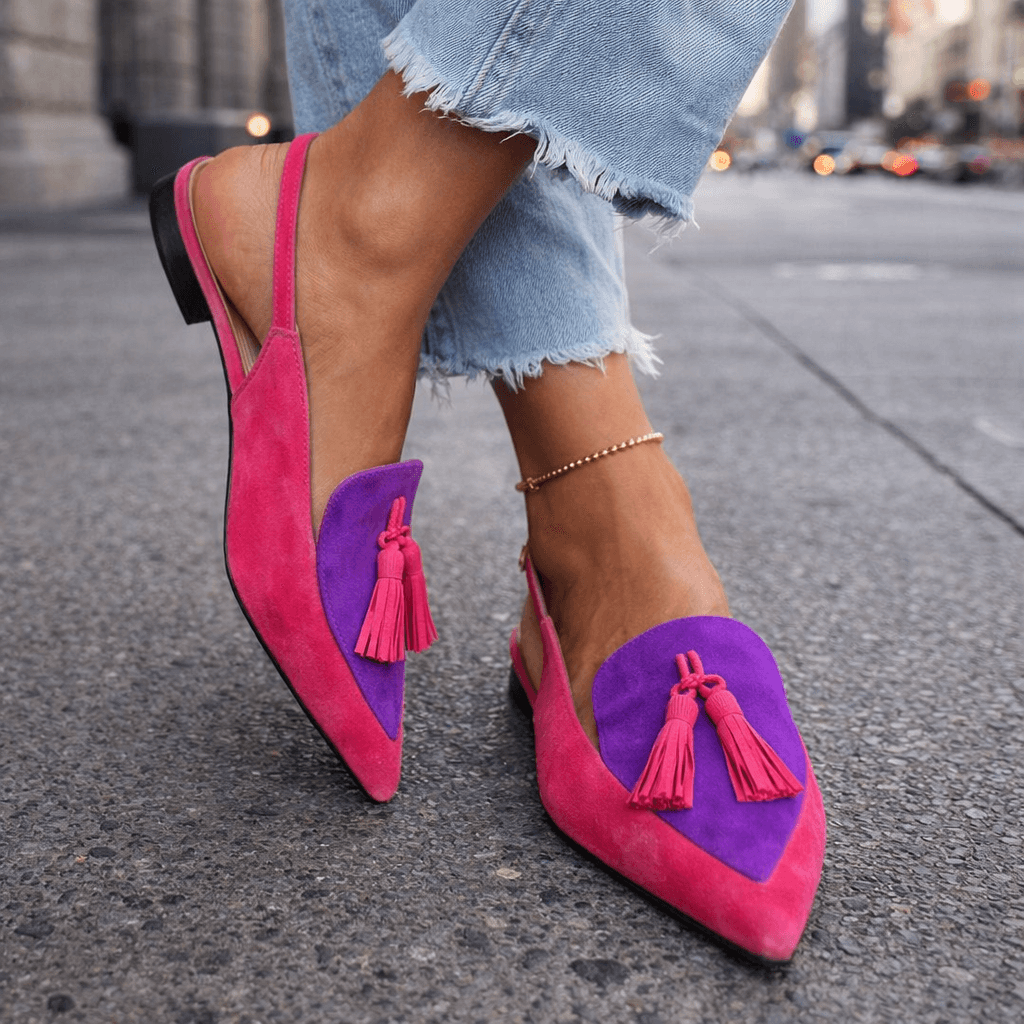 Elena | Sandals with Straps and Tassels