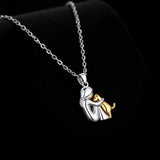 Hug Pendant Necklace with Bonus Earrings – Limited Time Offer