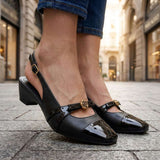 The Rosalie Slip-On Sandals