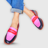 Giuliana | Moccasins in Contrasting Colours