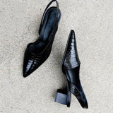 Graziella | Heeled Shoes with a Wide Toe