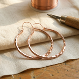 Calista Santorini Copper Willow Earrings