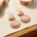Calista Santorini Copper Earrings
