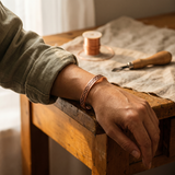 Eva Dublin Current Bronze Bracelet