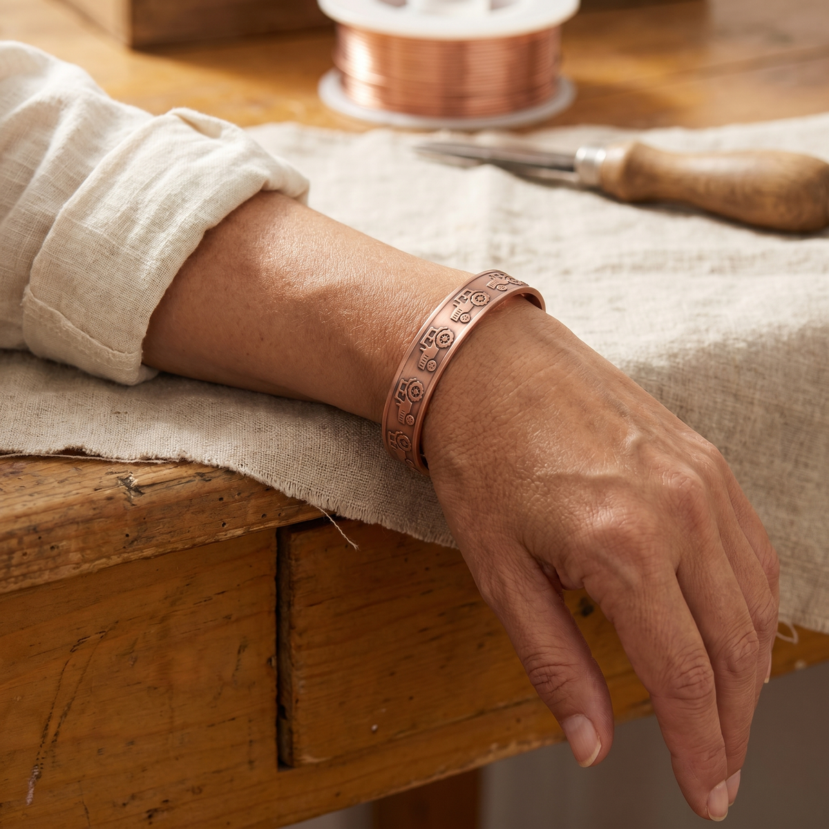 Calista Santorini Rose Gold Bracelet