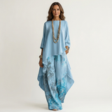 Cariola | Twin Set with Asymmetrical Tunic