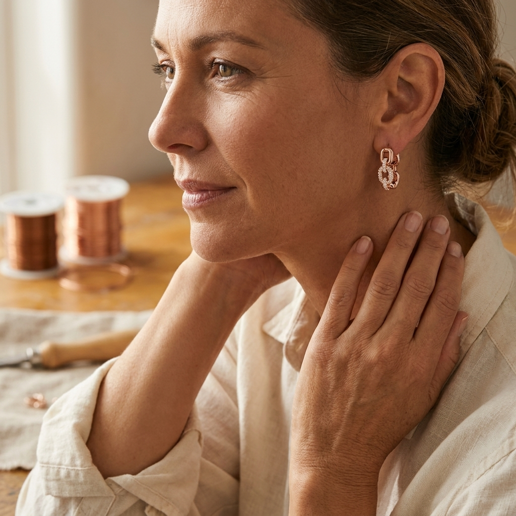 Eva Dublin Bronze Earrings
