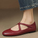 Zeor | Ballet Flats Made from Natural Leather