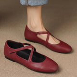 Zeor | Ballet Flats Made from Natural Leather