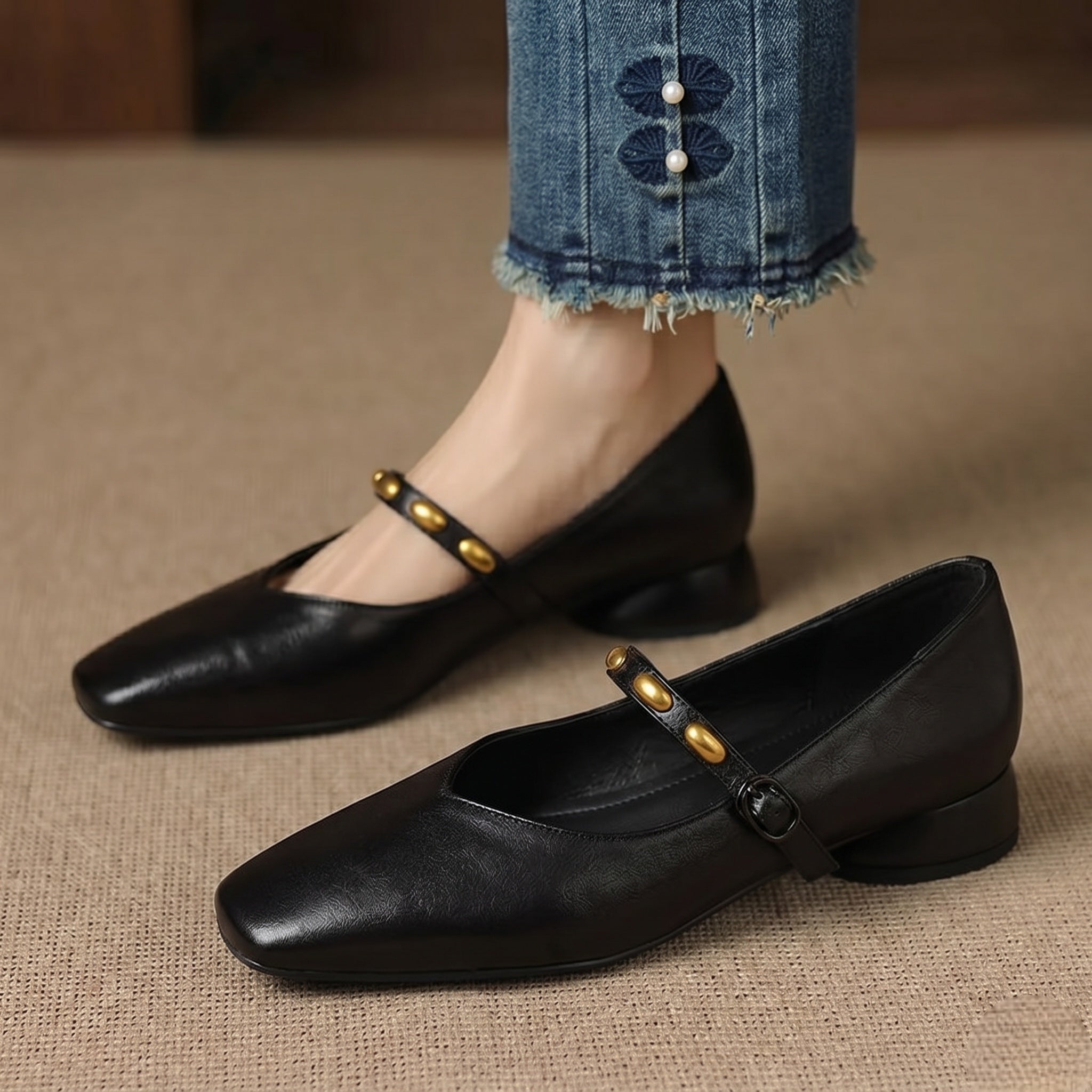 Zyra | Ballerinas Made from Natural Leather
