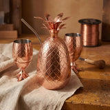 Calista Santorini Handmade Pineapple Glass Set