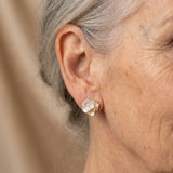 Flower Pearl Earrings